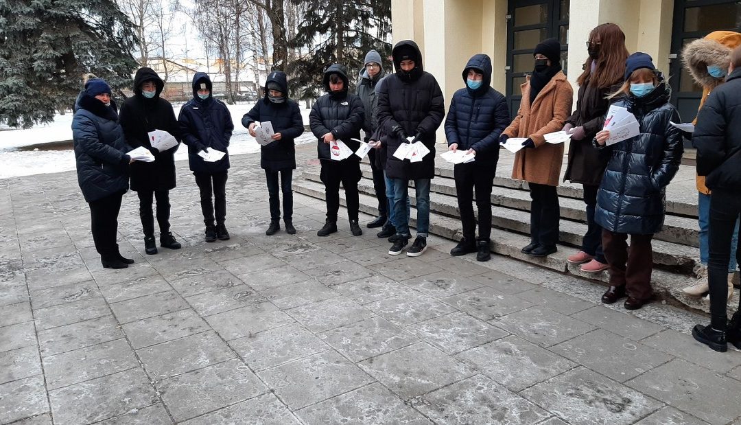 Vlado Jurgučio progimnazijos mokiniai – prieš korupciją!