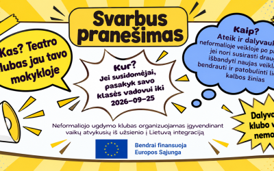 Vaikų iš trečiųjų šalių įtraukties į švietimo sistemą stiprinimas